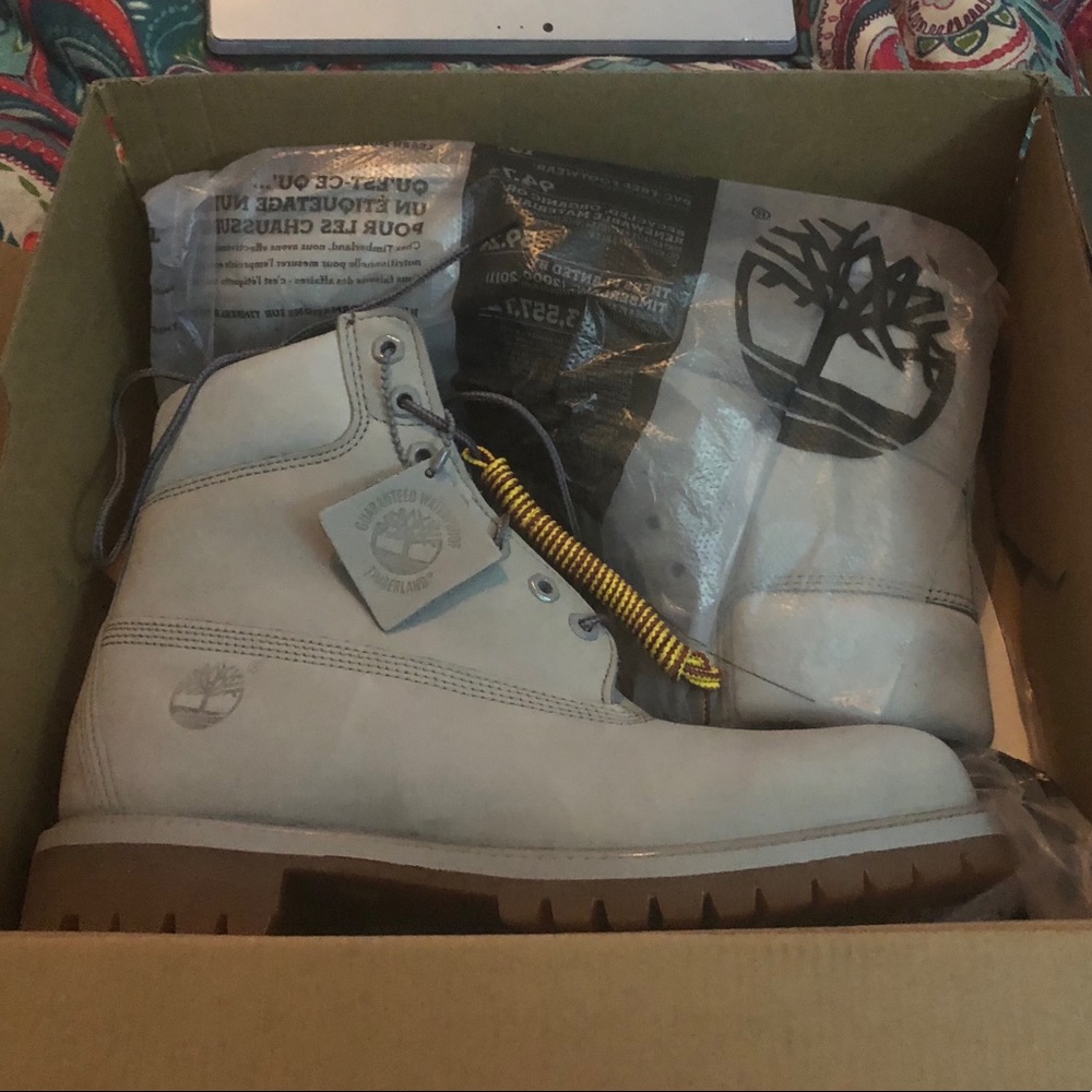 Men’s Gray Timberland Boots